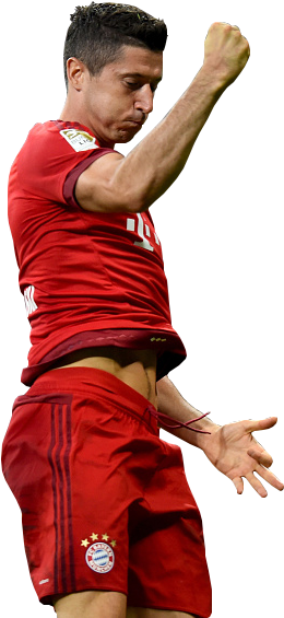Robert Lewandowski - Robert Lewandowski Png 2016 (423x594), Png Download