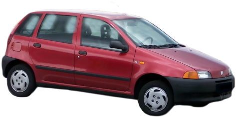 Punto - Fiat Punto (500x260), Png Download