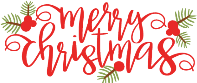 Merry Christmas Clipart Title - Scrapbooking (640x480), Png Download