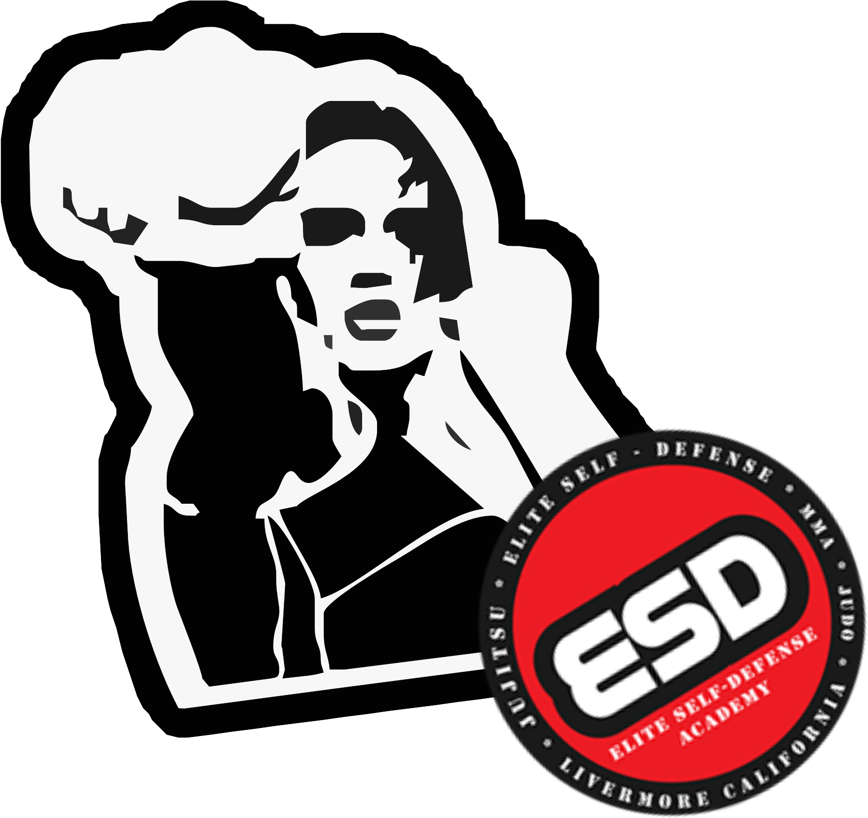 About Us - Women Self Defense Clipart (1889x1749), Png Download