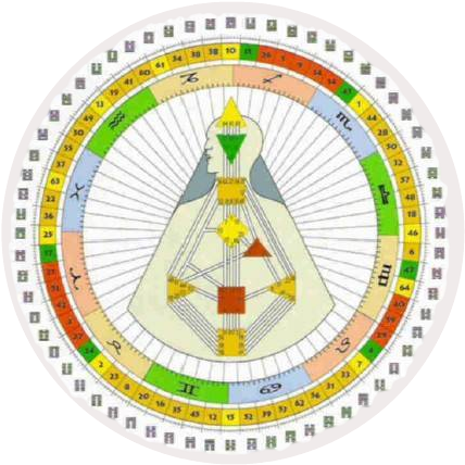 Home Human Design Level One Hd Mandala Circle Transparent - Human Design (437x446), Png Download