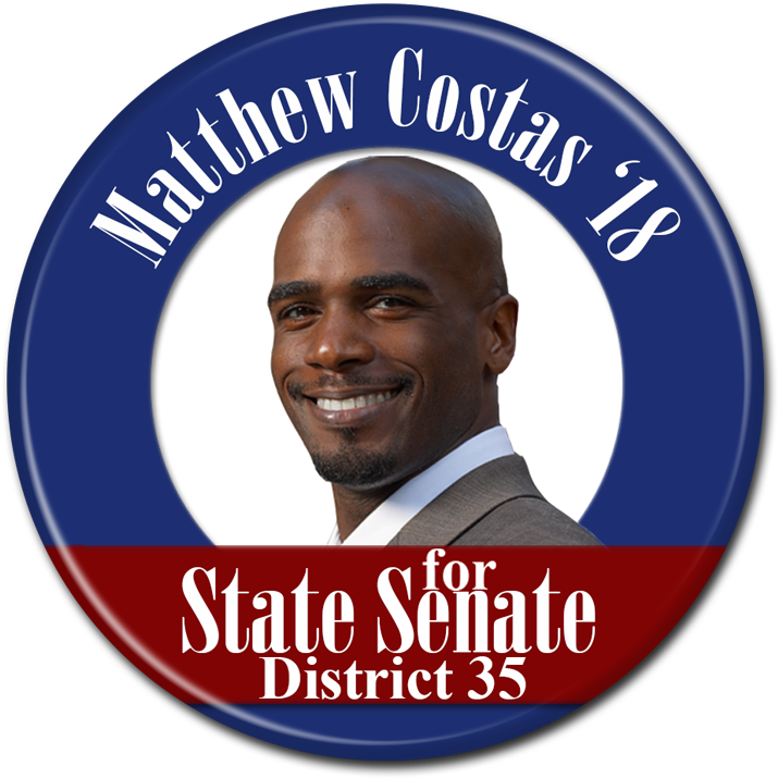 Campaign Button - - Middle East And The United States: A Historical And (800x800), Png Download