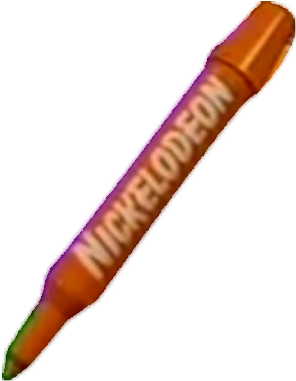 Nickelodeon Pen (368x394), Png Download
