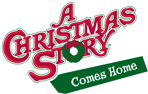 A Christmas Story Comes Home Logo - Christmas Story Leg Lamp Drawing (600x350), Png Download