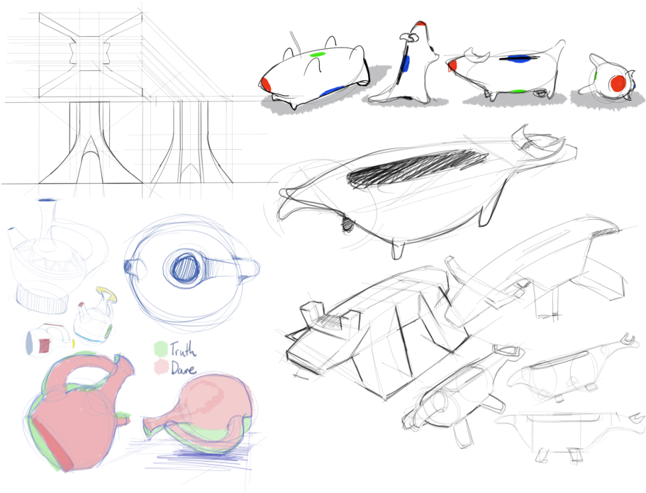 Sketches (1000x707), Png Download