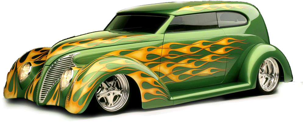 Hot Rod Lowrider Png Clipart - Hot Rod Car Png (1032x774), Png Download
