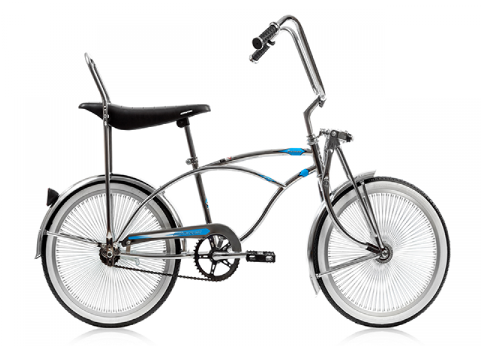 Micargi Prince-cp Men's 20" Low Rider Vintage Hi Rise - Lowrider Bicycle (480x480), Png Download