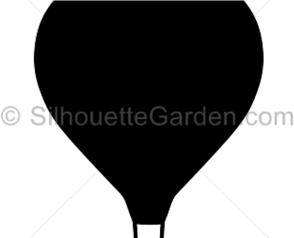 Hot Air Balloon Clipart Silhouette - Chimia Prieten Sau Dusman (640x480), Png Download