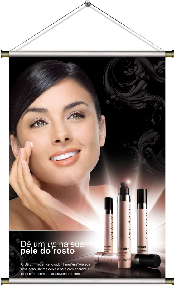 Banner Personalizado, Confeccionado Em Lona,impresso - Mary Kay (1000x1000), Png Download