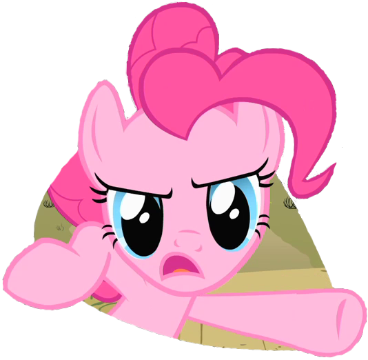 Pinkie Pie 4th Wall - Pinkie Pie 4th Wall Png (534x522), Png Download
