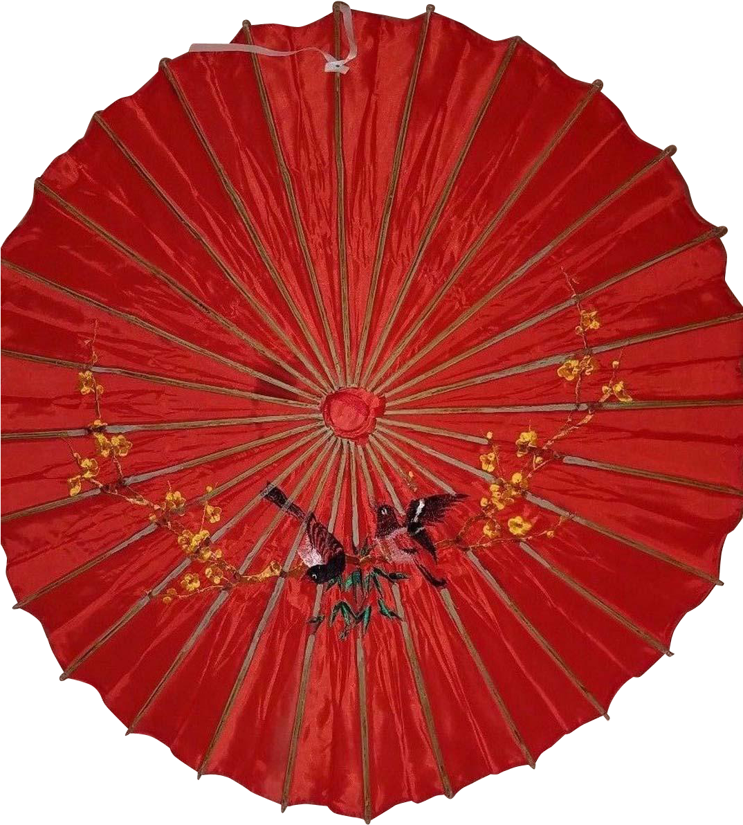 Japanese Vintage Waxed Rice Paper And Bamboo Wagasa - Bamboo (1191x1191), Png Download