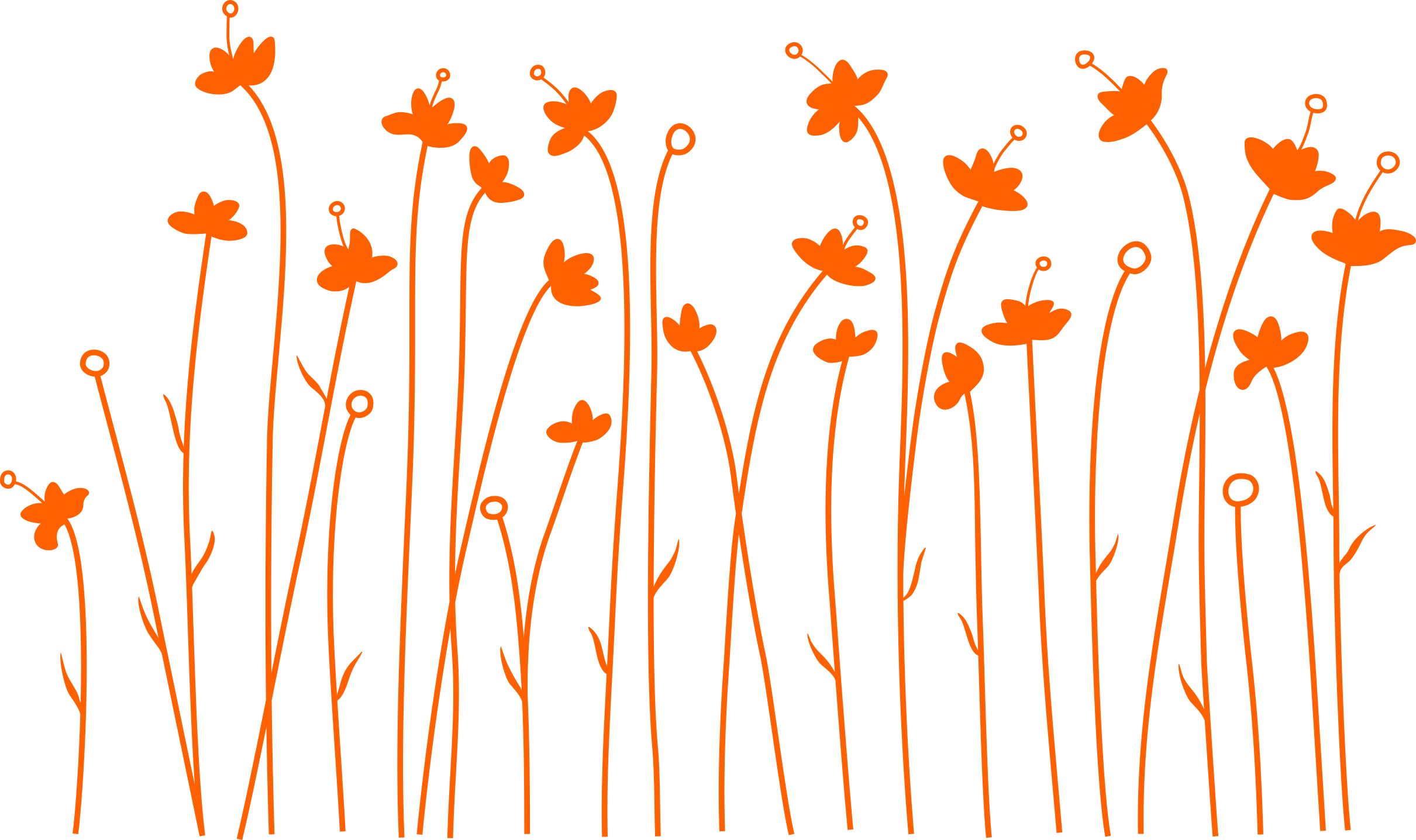 Vinilos De Flores Para Alegrar Tu Casa Univesaldeco - Vinilos Decorativos Flores (2421x1437), Png Download