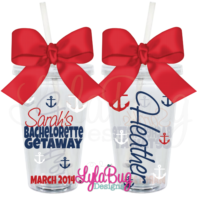 Anchor Bachelorette Tumbler - Baseball Mom Vinyl Cup (900x900), Png Download