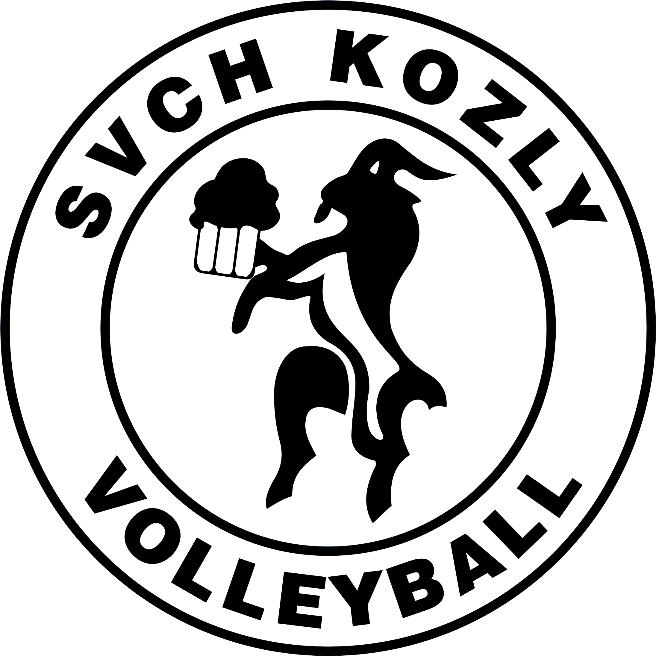 Svch Kozly Volleyball Logo Png Transparent - Cornell University Logo (2400x2400), Png Download