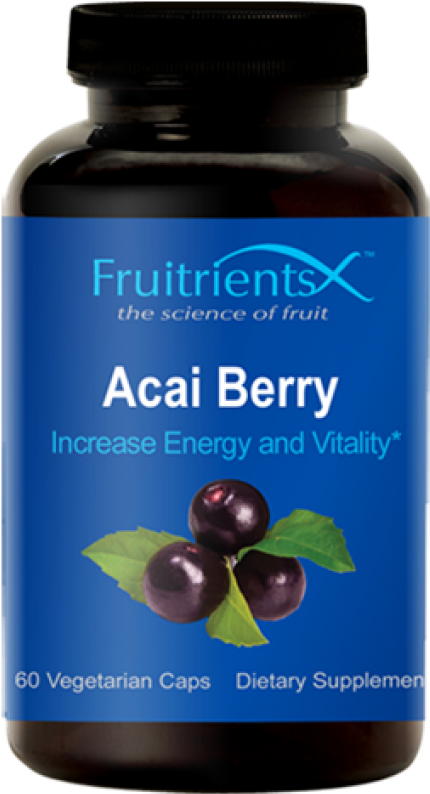 Acai Freeze Dried - Dietary Supplement (850x1300), Png Download