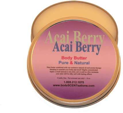 Acai Berry - Butter (533x400), Png Download