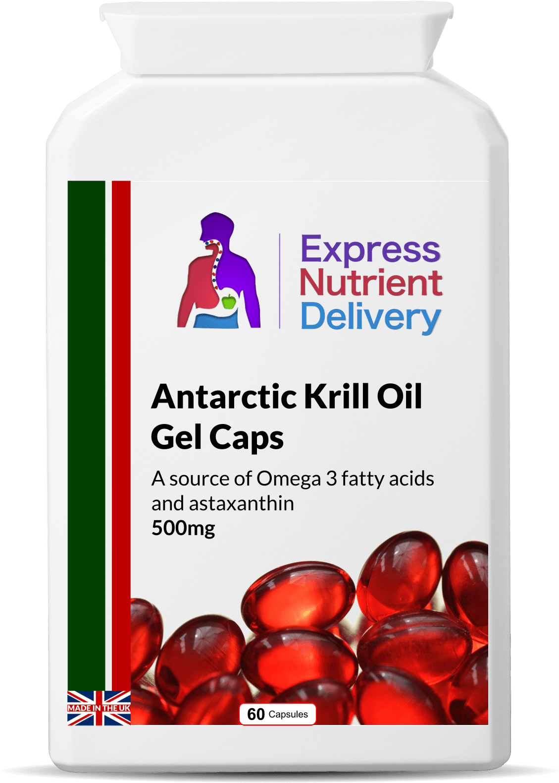 Natures Naturals Antarctic Krill Oil Pure Omega 3 With (1139x1640), Png Download
