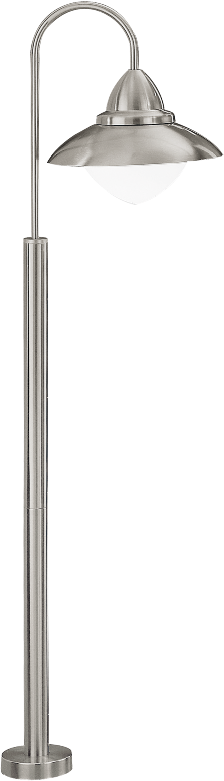 Sidney Outdoor 1l Lampost - Eglo Sidney Outdoor Post Light 1l, Stainless Steel (1600x1600), Png Download