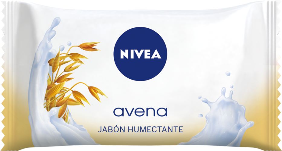 Jabón Humectante Con Proteínas De Avena - Nivea (1010x1180), Png Download