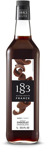 Products - Classic - Chocolate - Routin 1883 Chocolate Syrup (1 Litre) (298x608), Png Download