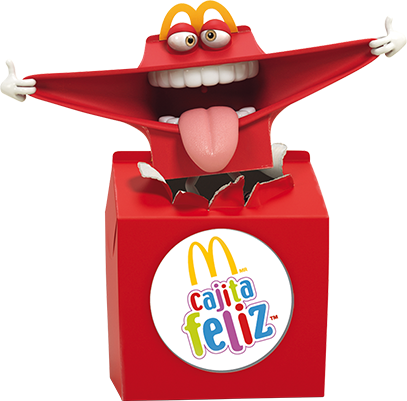 Cajita Feliz Big - Happy Meal (407x401), Png Download