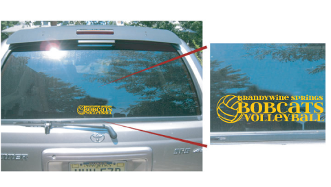 Bobcats Volleyball Car Decals - Vcu Rams Women's Lacrosse (604x272), Png Download