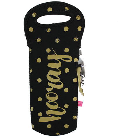 Mytagalongs Wine Bottle Carrier - Hooray - Bottle Holders (498x498), Png Download