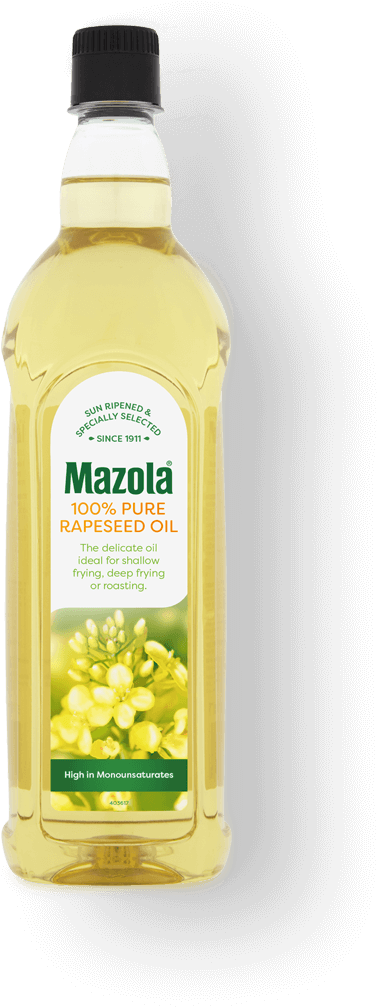 Mazola Rapeseed Oil 1ltr (588x1046), Png Download