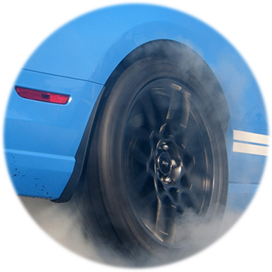 Burnouts - Ford Mustang (386x386), Png Download