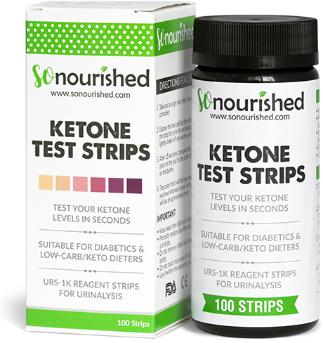 Ketone Strips - Ketosis Strips Urine Type 1 Diabetes (500x500), Png Download