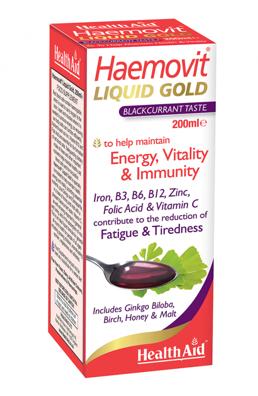 Healthaid Haemovit Gold Tonic Liquid 200ml (768x768), Png Download