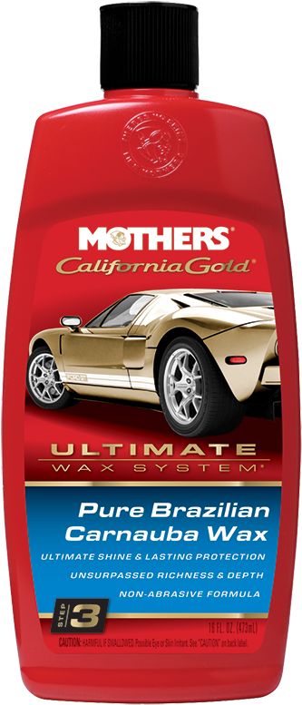 California Gold Pure Brazilian Carauba Wax-liquid - Mothers Pure Brazilian Carnauba Wax (800x800), Png Download