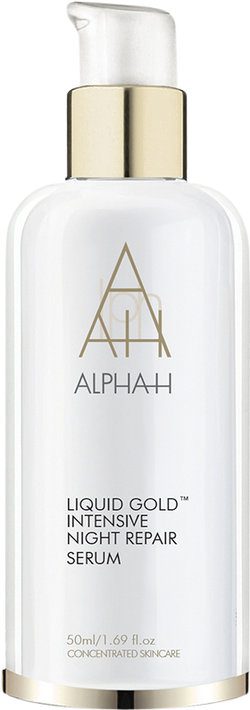 Alpha-h Liquid Gold Intensive Night Repair Serum, 50 - Alpha H Liquid Gold Intensive Night Repair Serum 50ml (280x795), Png Download
