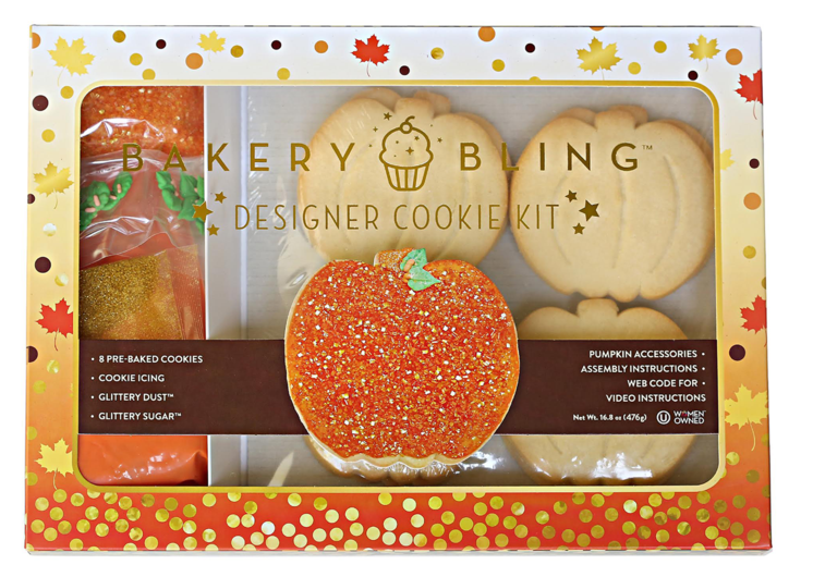 Bakery Bling Fall Designer Cookie Kit With Edible Glitter - Cookie Decorating (1024x683), Png Download