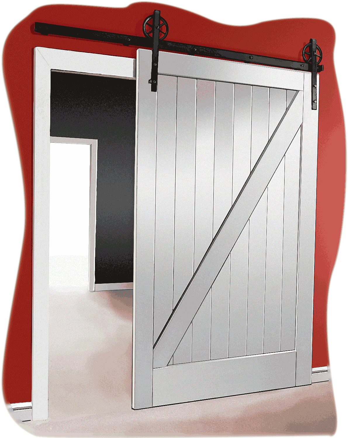 Depending On You Casing Width, It Would Be Common To - Home Door (1200x1500), Png Download