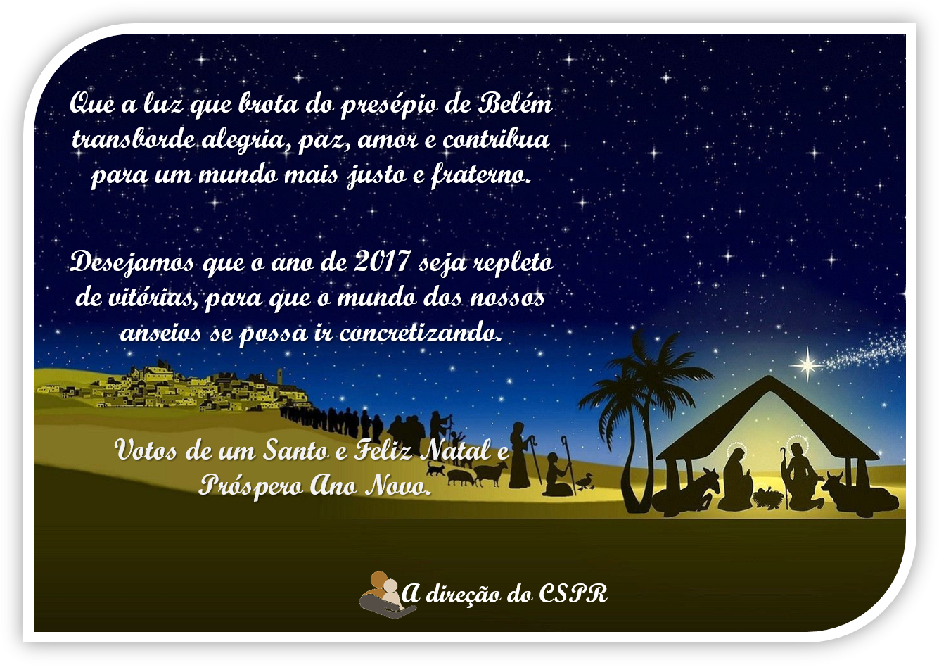 Postal De Natal - Let's Walk Through Advent [book] (1354x964), Png Download
