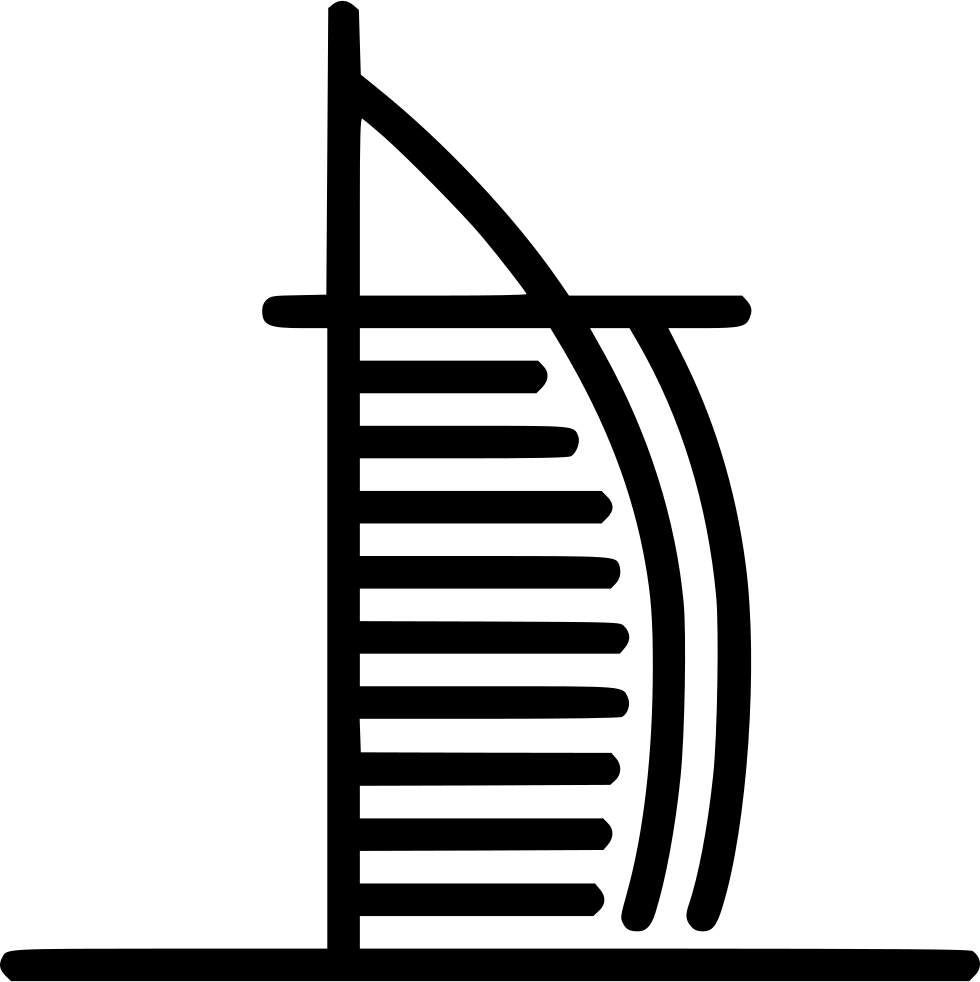 Burj Al Arab Comments - Burj Al Arab Clip Art (980x982), Png Download