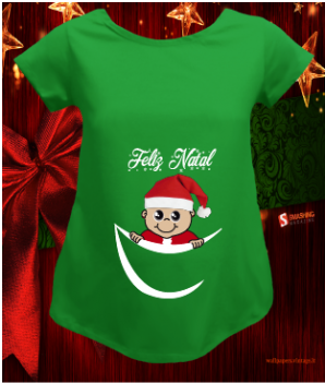 Camiseta Boas Festas Bolso Espião Natal - T-shirt (350x350), Png Download