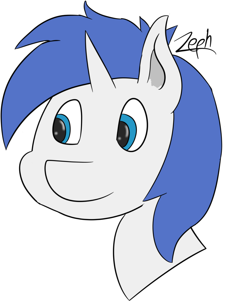 Zephyr Rose, Bust, Eye Shine, Male, Oc, Oc - Cartoon (773x1024), Png Download