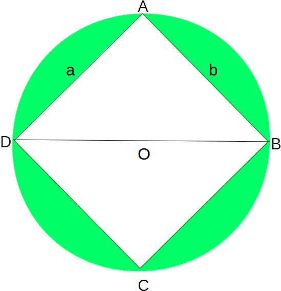 Circle Largest Rect - Square (574x616), Png Download