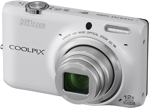 En El Interior De La Cámara Encontramos Un Sensor Cmos - Nikon Coolpix S6500 Camera [white] (640x434), Png Download
