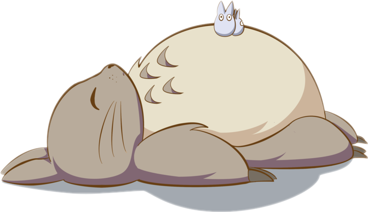 Sign In To Save It To Your Collection - Kawaii Totoro (723x417), Png Download