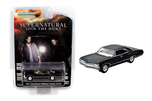 Chevrolet Impala Supernatural Greenlight 1 64 (500x500), Png Download