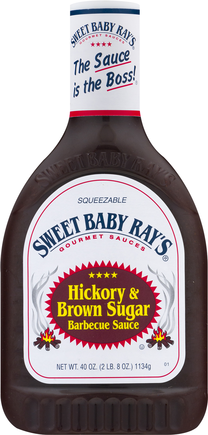 Sweet Baby Ray's Hickory & Brown Sugar Barbecue Sauce, - Sweet Baby Ray's Hickory & Brown Sugar Bbq Sauce (1800x1800), Png Download