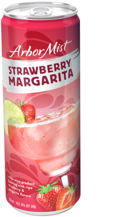 Arbor Mist Strawberry Margarita Cocktail, - Arbor Mist Aborita Strawberry Margarita Cocktail, 4 (373x600), Png Download