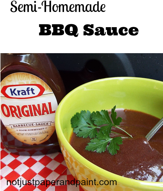 Semi-homemade Bbq Sauce - Barbecue Sauce (600x840), Png Download