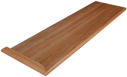 White Oak Stair Tread - Oak Stair Treads (500x314), Png Download