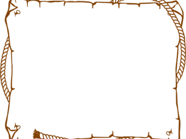 Flourish Clipart Western Border - Godmonster Of Indian Flats (640x480), Png Download