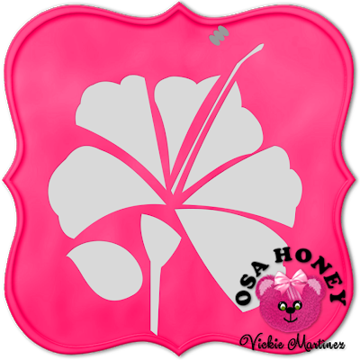 Mexican Flower Template " - Heart (400x400), Png Download