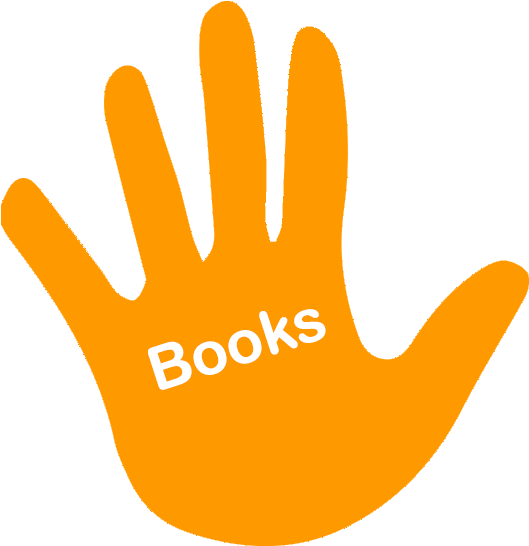 Hand Clip Art Orange (600x600), Png Download